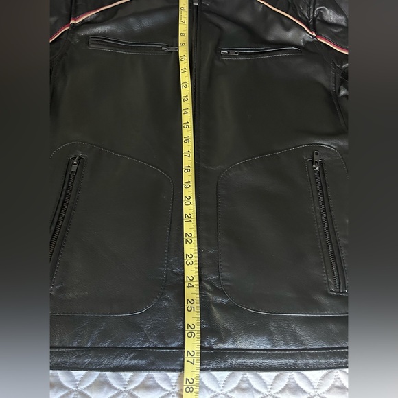 Genuine Leather Men’s Biker Jacket - Picture 4 of 8